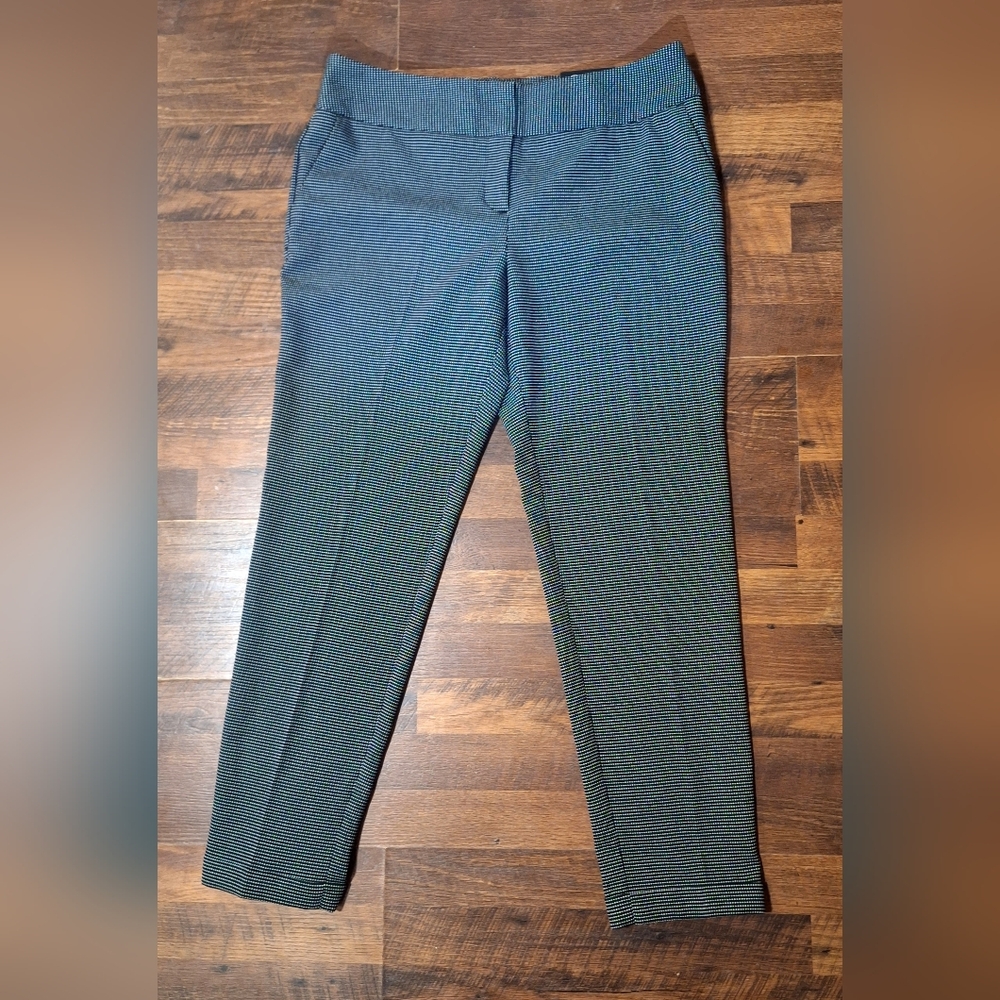 Worthington Checkered Black and White Pants